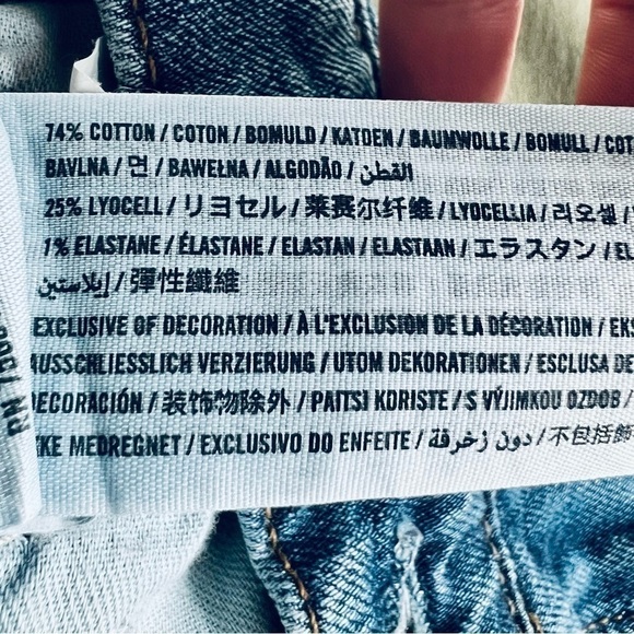 ABERCROMBIE & Fitch Men's Langdon Skinny Stretch Jeans Distressed 28x30 - Picture 11 of 14